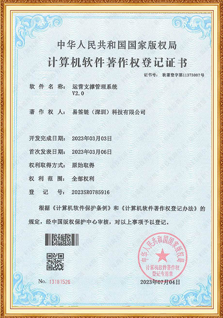 Certificate Of Honor
