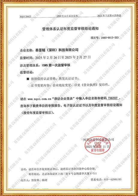 Certificate Of Honor