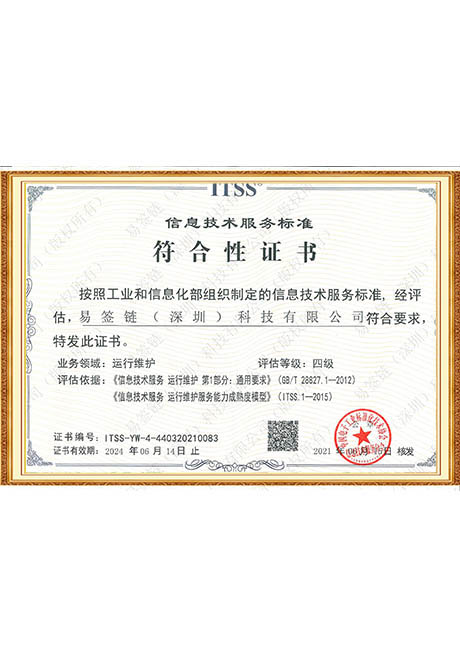 Certificate Of Honor